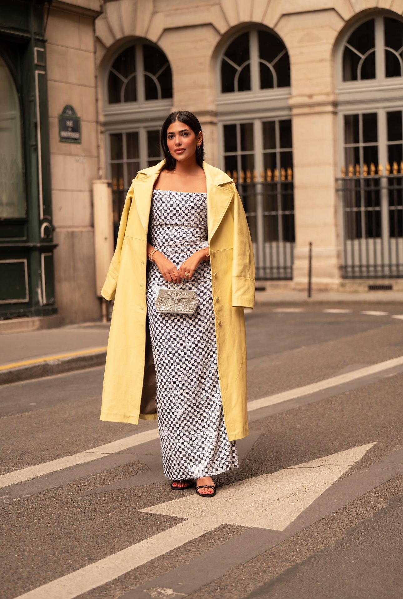 Check mood dress