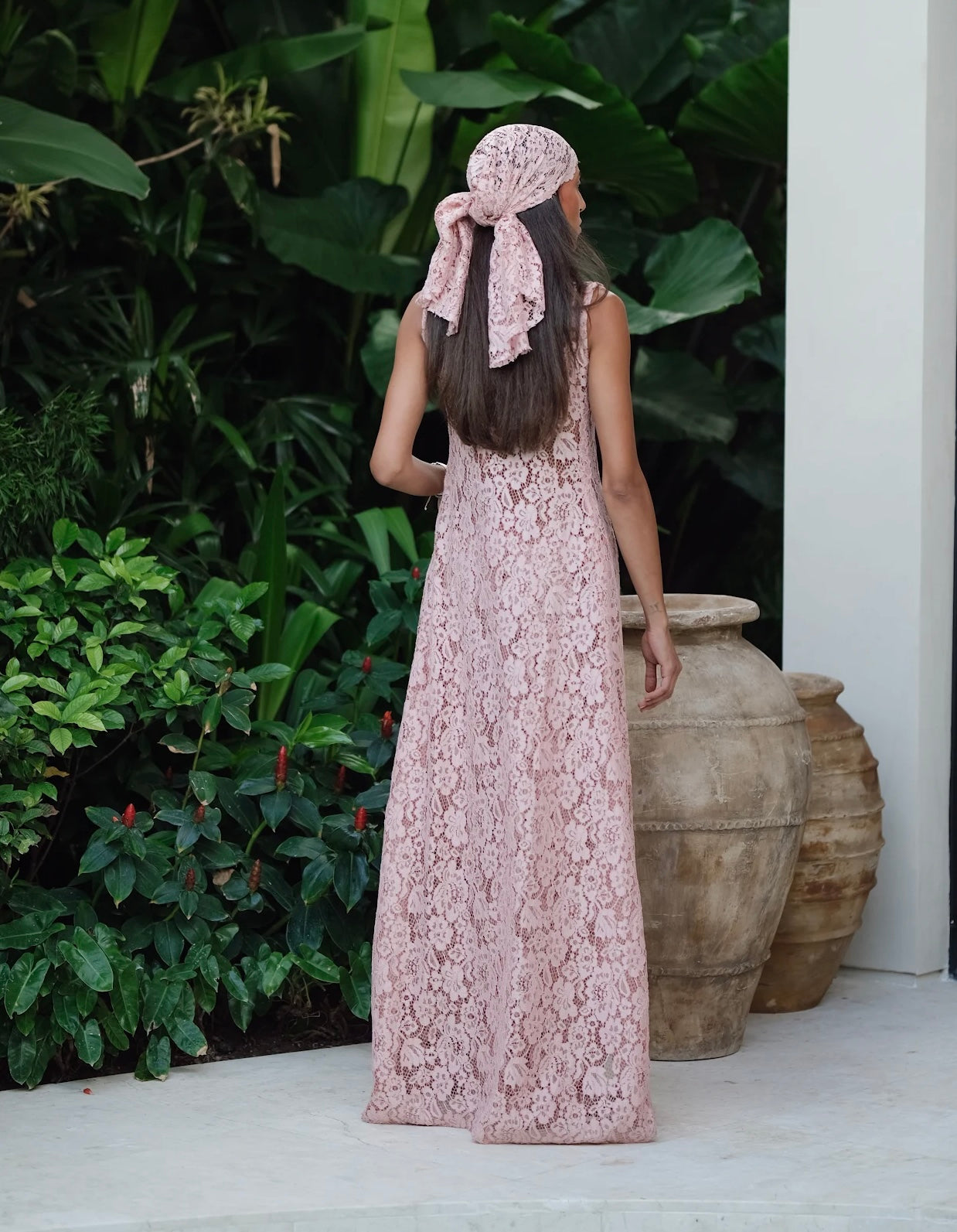 Blush Lace Set