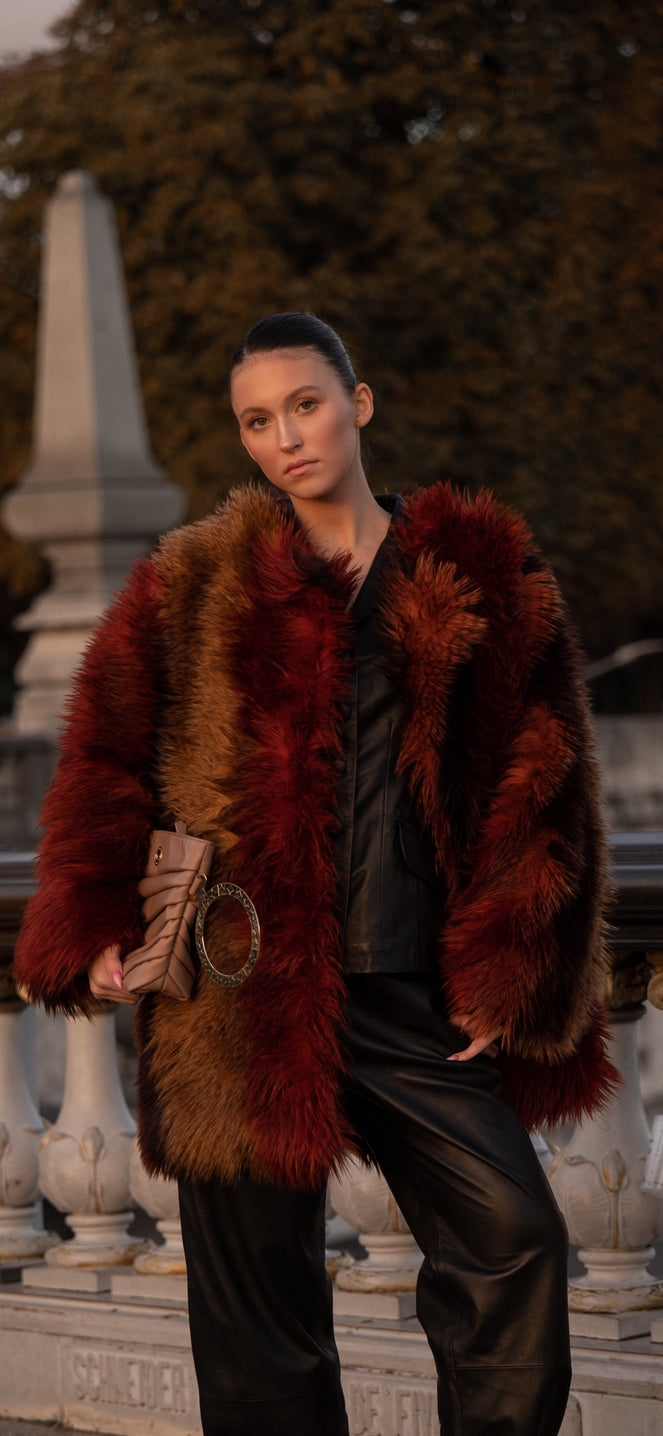 Inferno fur coat