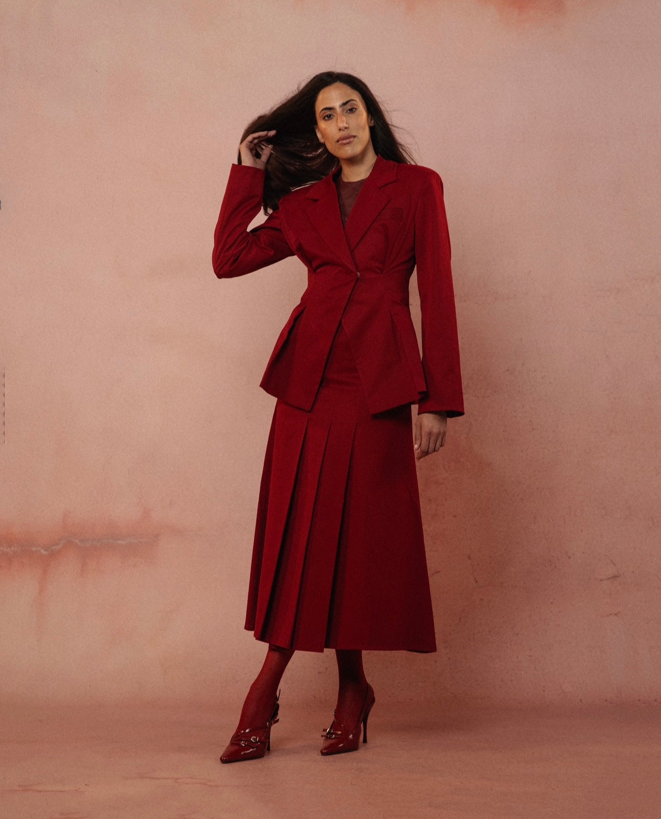 All in Bordeaux set