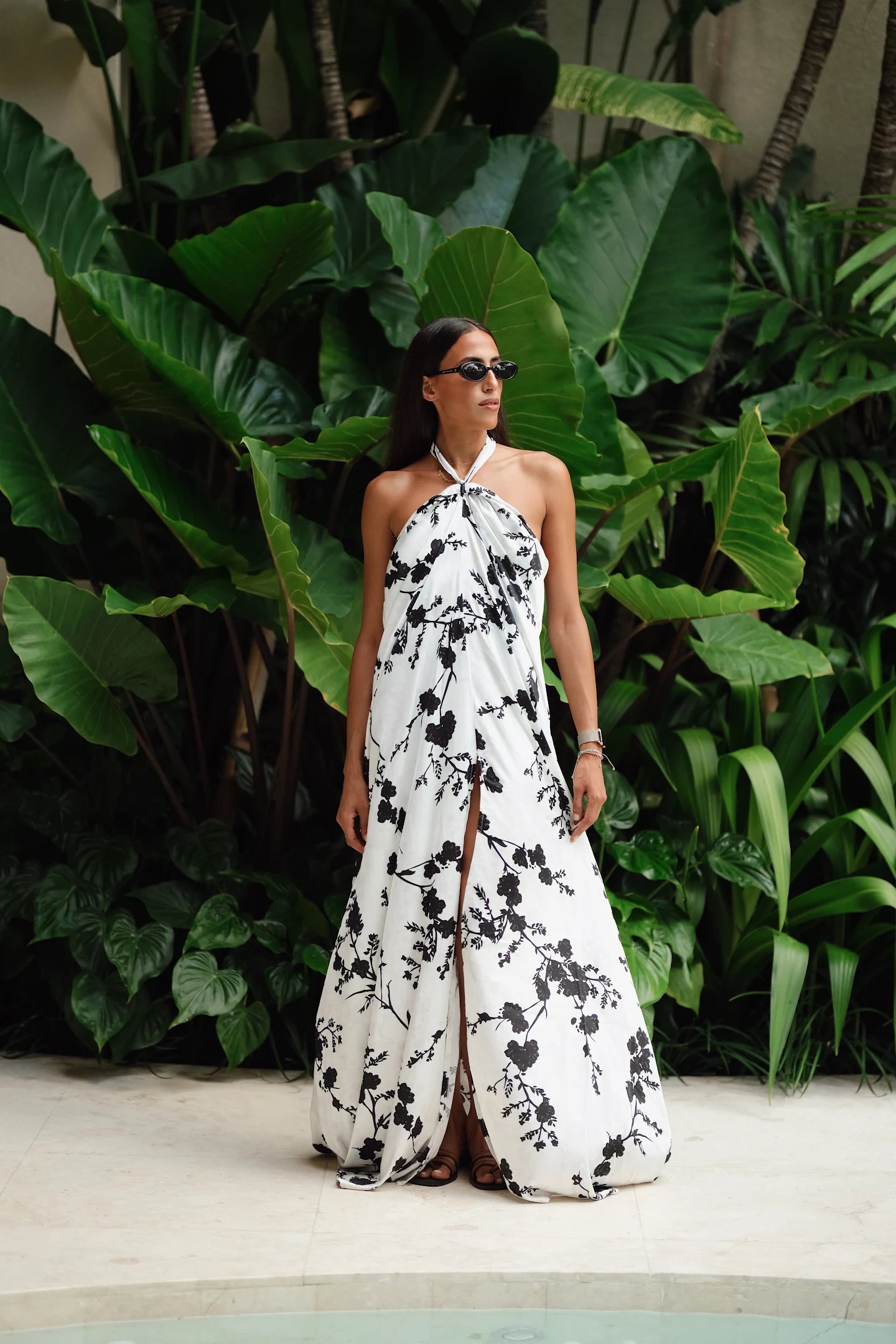 Ink Blossom Dress