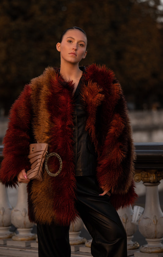 Inferno fur coat